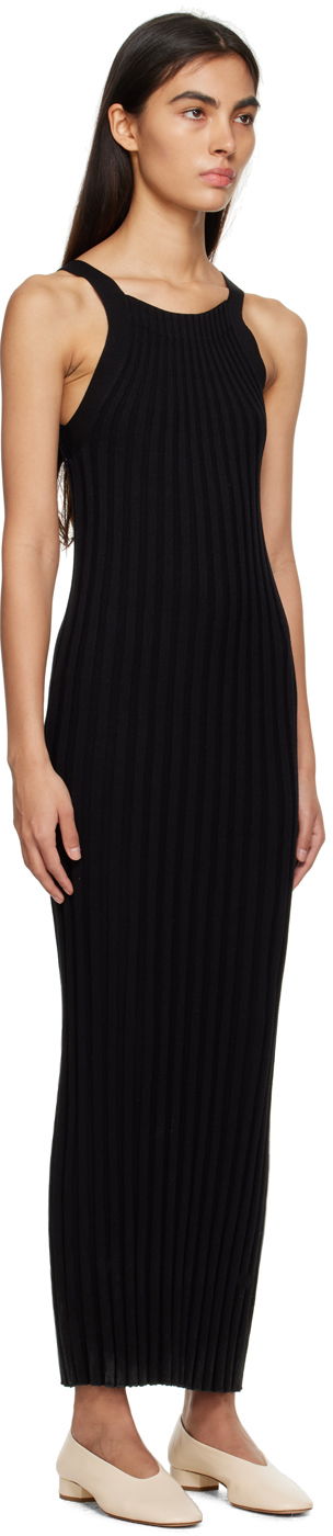 Haljina Loulou de Saison Loulou de Saison Otama Midi Dress Crna | OTAMA, 1