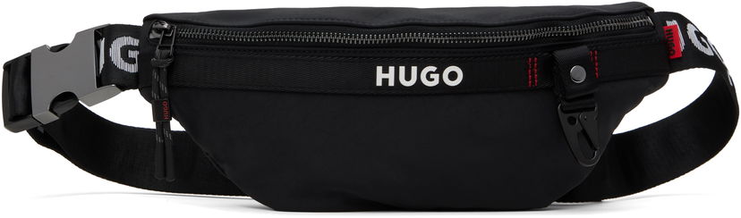 Torba oko struka BOSS Contrast Logo Belt Bag Crna | 50536023