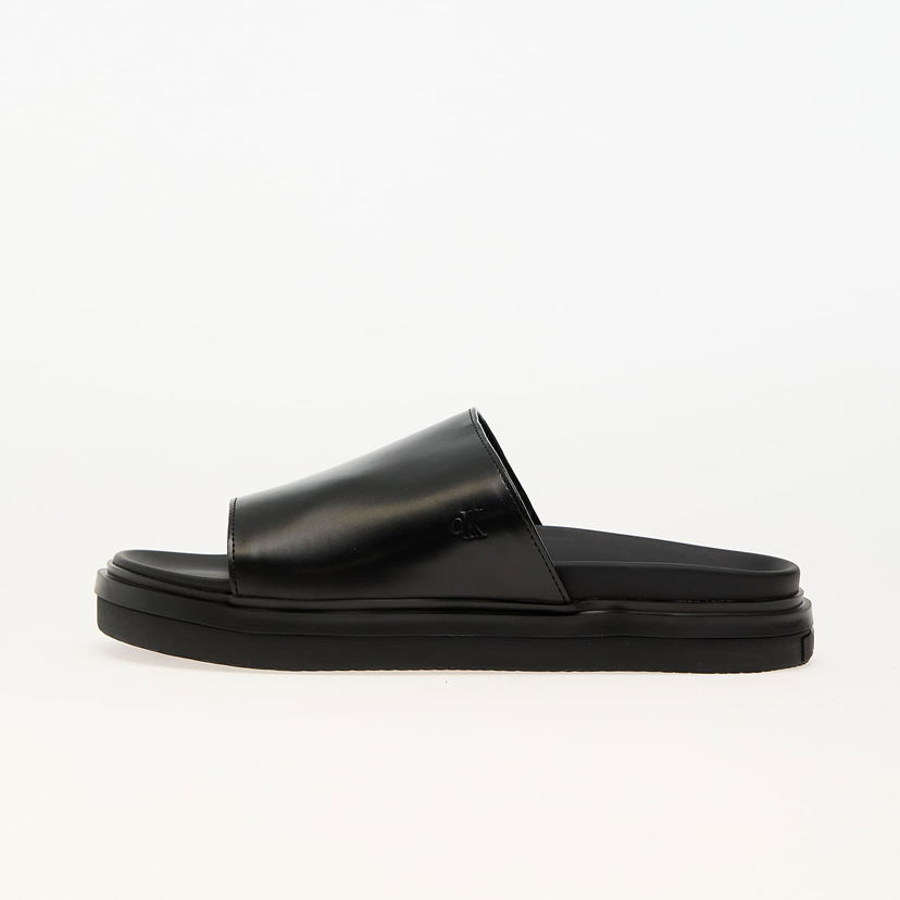 Tenisice i cipele CALVIN KLEIN Flat Molded Sandal Black Crna | YW0YW01710 0GJ