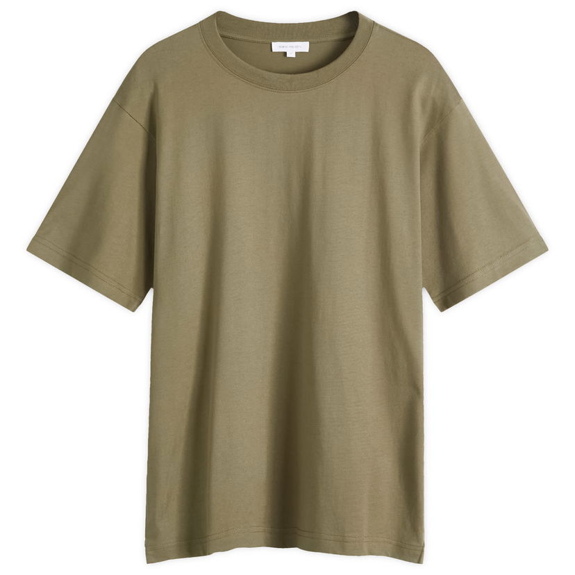 Majica kratkih rukava NORSE PROJECTS Standard T-Shirt Sediment Green Zelena | N01-0670-8076