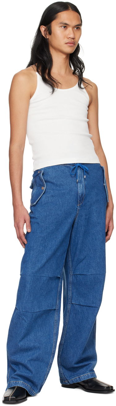 Majica bez rukava Dion Lee Wire Strap Tank Top Bijela | C3159PS24, 3