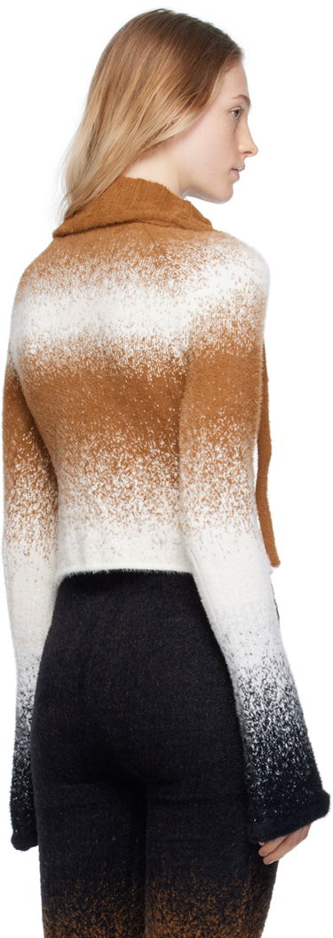 Džemper Ottolinger Ottolinger Gradient Fuzzy Knit Sweater Smeđa | 705902, 2