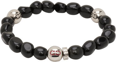 Narukvica FERRAGAMO Salvatore Ferragamo Baroque Beads Bracelet Crna | 785665, 0
