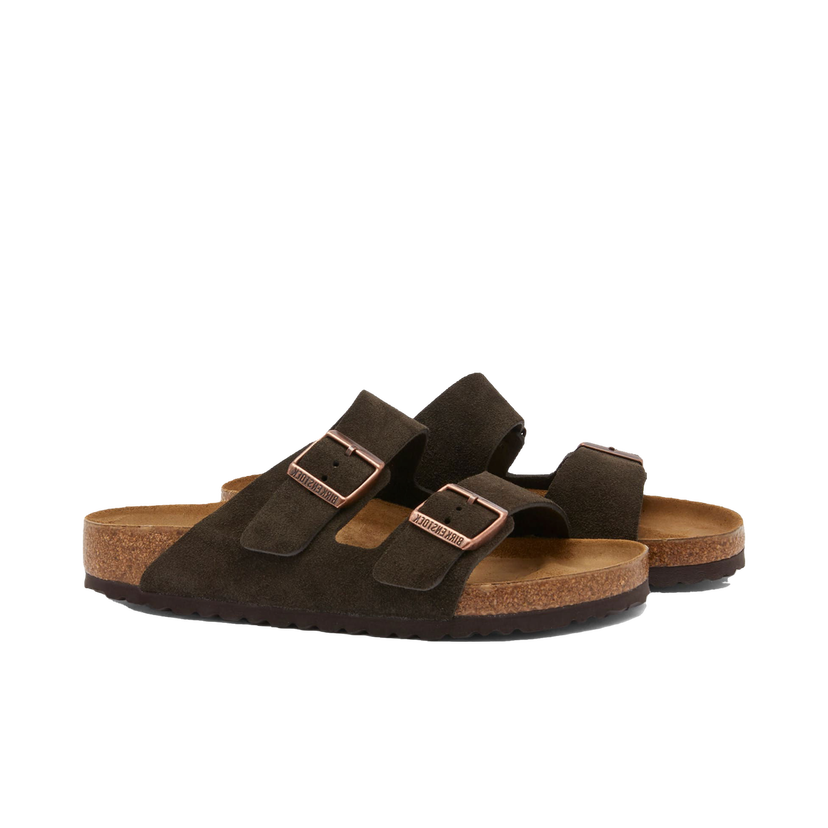 Tenisice i cipele Birkenstock Arizona Mocha Suede Crna | 1027077