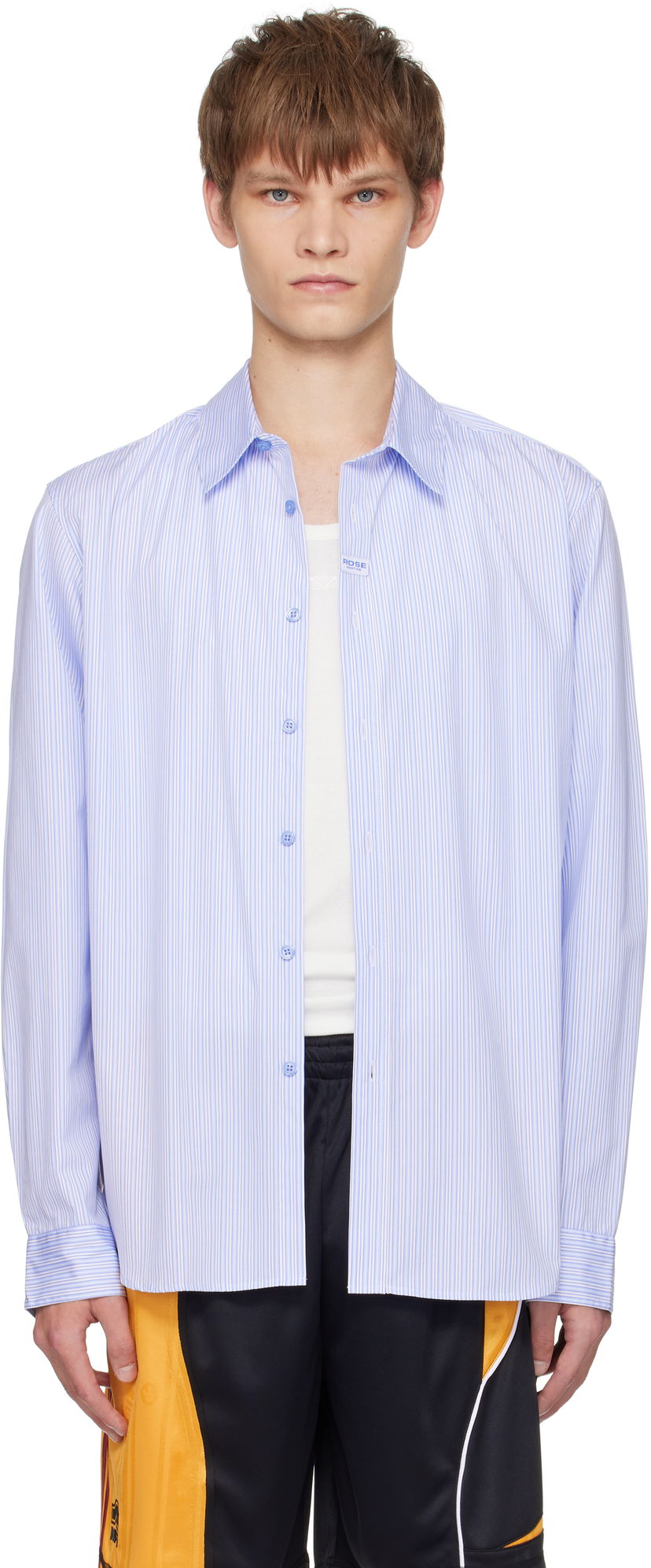 Košulja Martine Rose Martine Rose Classic Striped Shirt Plava | 401WS18531