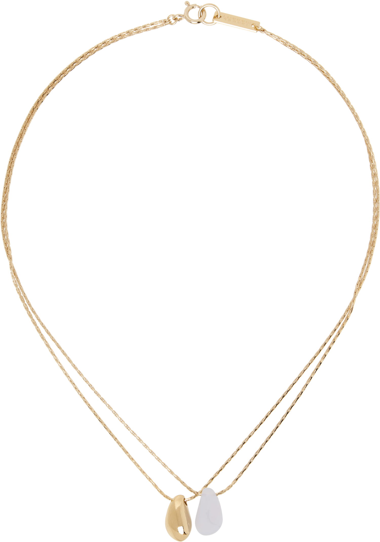 Ogrlica ISABEL MARANT Isabel Marant Imala Double-Strand Pendant Necklace Metalik | RC0061FA-C1B21B, 0