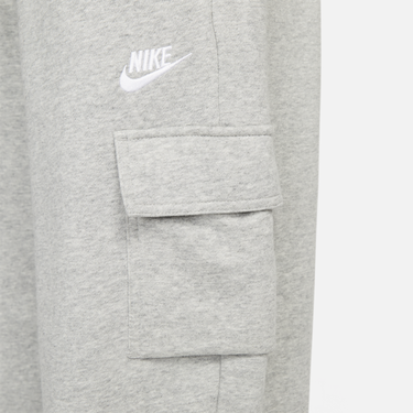 Trenirka Nike Sportswear Club Fleece Mid Rise Oversized Cargo Tracksuit Bottoms Siva | DQ5196-063, 2