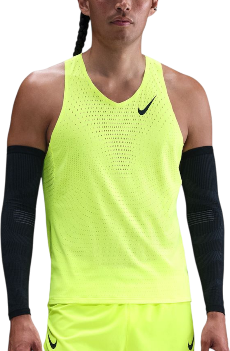 Majica bez rukava Nike AeroSwift Performance Running Tank Top Žuta | fn4231-702