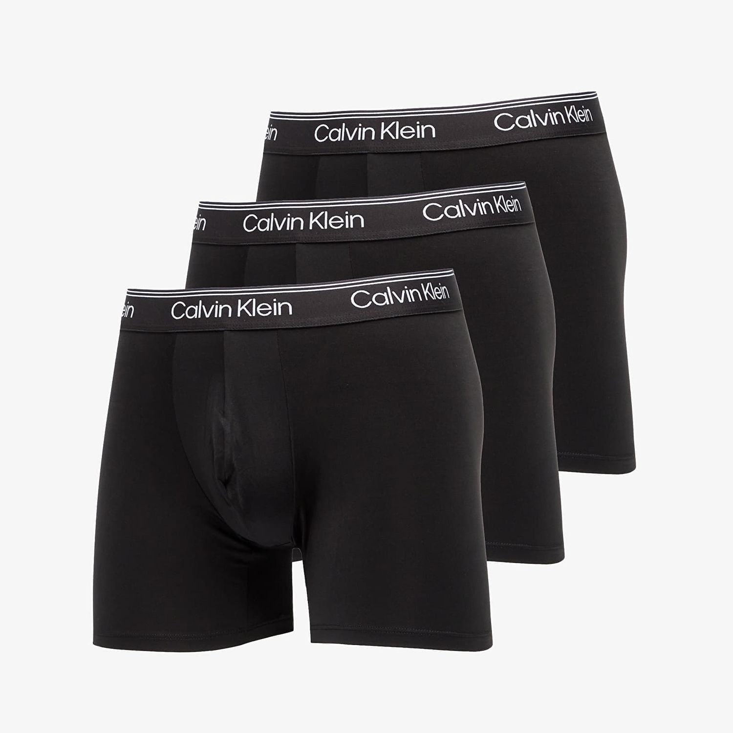 Bokserice CALVIN KLEIN Boxer Brief 3-Pack Black Crna | LV00NB4410 UB1, 0