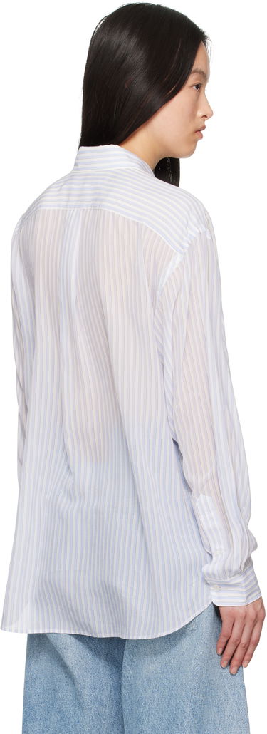 Košulja Alexander Wang Alexander Wang Oversize Silk Chiffon Shirt Bijela | 1WC2251012, 2