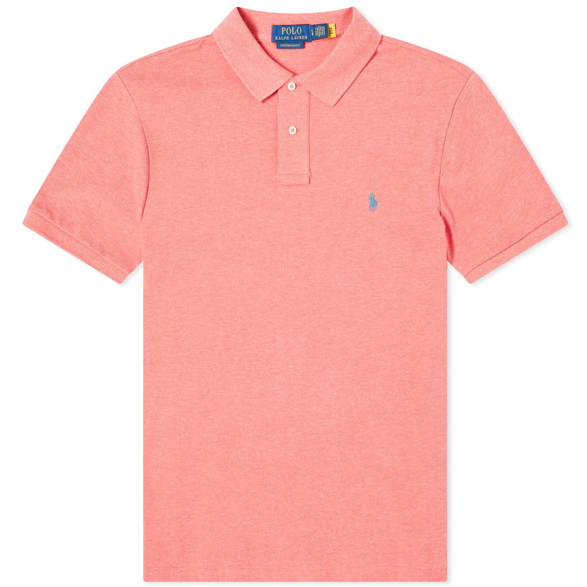 Polo majica Polo by Ralph Lauren Custom Fit Polo Shirt Ružičasta | 710680784369