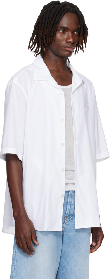 Košulja Acne Studios Acne Studios Button-Up Camp Collar Shirt Ružičasta | BB0634-, 4
