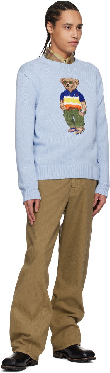Džemper Polo by Ralph Lauren Polo Ralph Lauren Bear Cotton Sweater Plava | 710964799001, 3