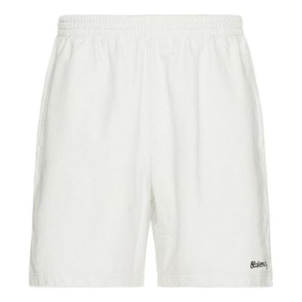 Kratke hlače Balenciaga Logo Sweat Shorts Bijela | 676137TOVP19081