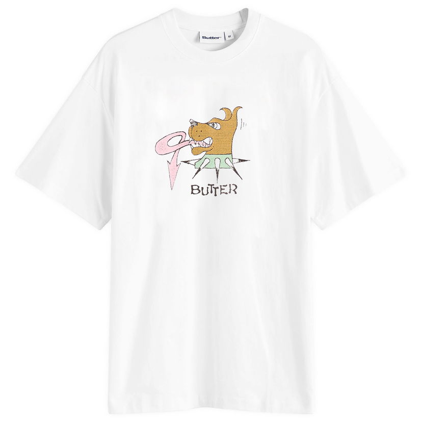 Majica kratkih rukava Butter Goods Canine Graphic Tee Bijela | BG253105-WHT