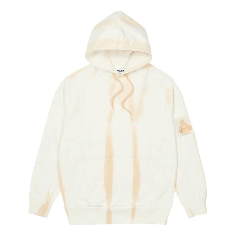 Dukserice Palace Palace Zebra Tie Dye Hoodie Bež | P22CS087