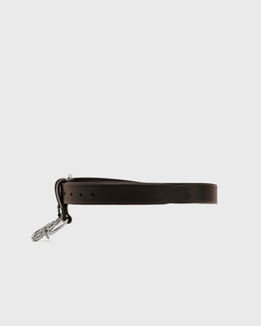 Pojasevi Comme des Garçons Homme Leather Belt with Metal Clip and Ring Smeđa | HP-K301-W25-2, 2