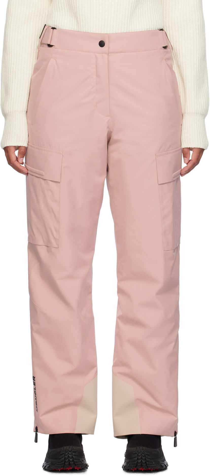 Cargo hlače Moncler Grenoble CP Ski Pants Ružičasta | J20982G00002549SU