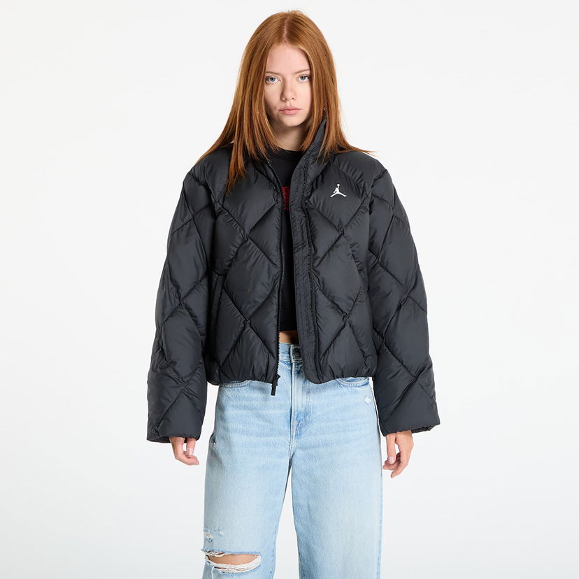 Pernata jakna Jordan Jordan Women's Quilted Puffer Jacket Crna | HV0417-010