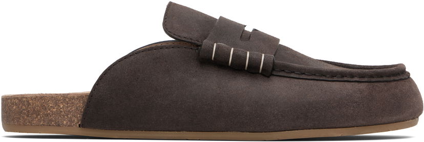 Tenisice i cipele JW Anderson JW Anderson Stitch Loafer Mules Smeđa | LF0079-LA0319