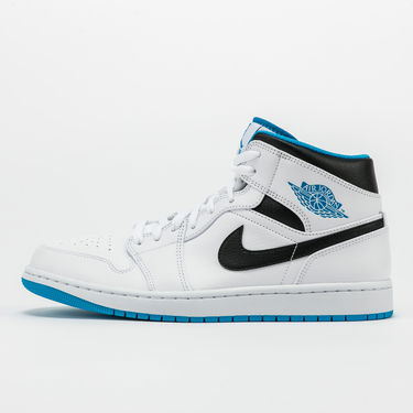 Tenisice i cipele Jordan Air Jordan 1 Mid "Laser Blue" Bijela | 554724-141, 0
