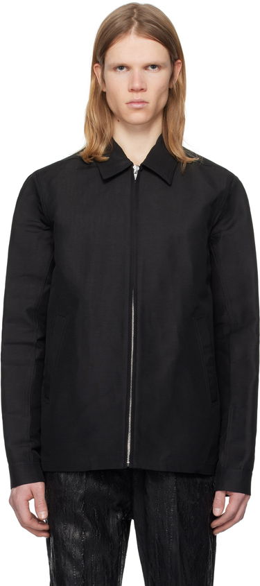 Jakna Rick Owens Rick Owens Hollywood Heavy Brad Jacket Crna | RU01E5764 FH, 0