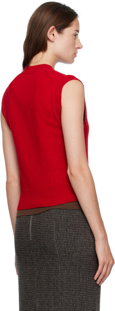 Prsluk &Daughter &Daughter Athea Knit Vest Crvena | HKN03912, 2