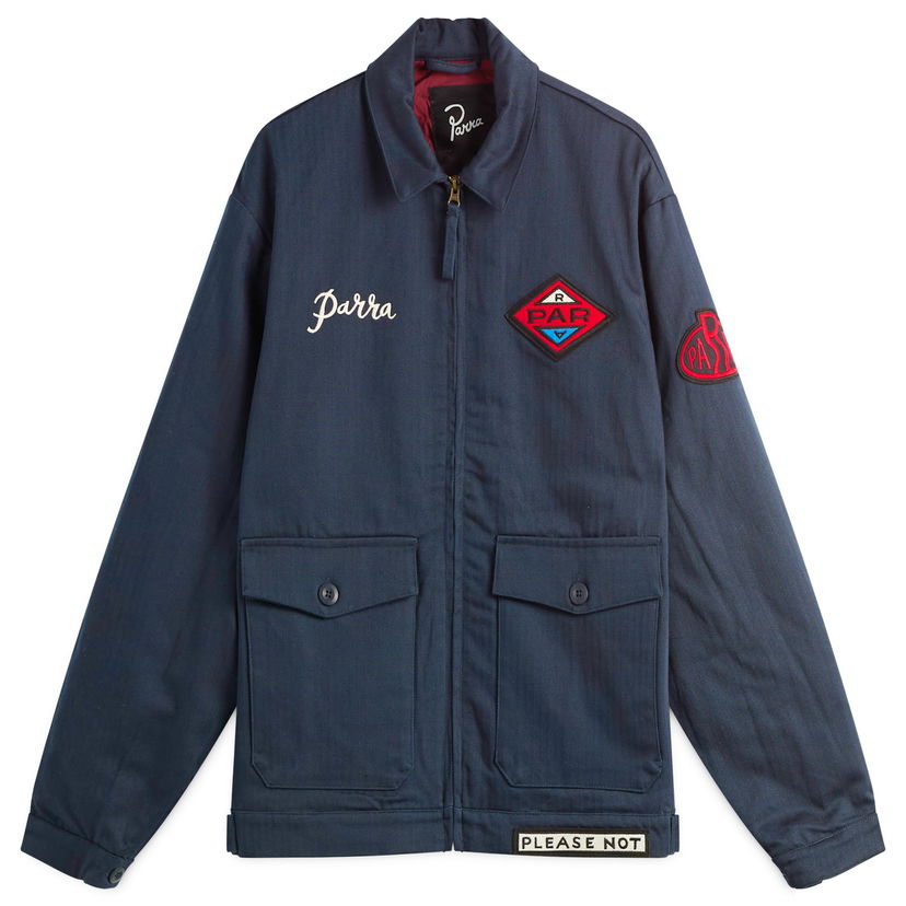 Jakna By Parra Parra Pumping Gas Jacket, Size Large Tamnoplava | 54255-NBL