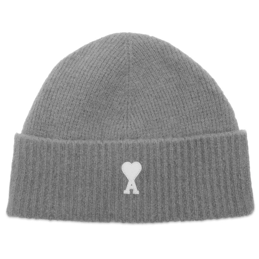 Kapica AMI AMI Paris Alpaca Knit Beanie Siva | H25UBO005-KN0135-058H25