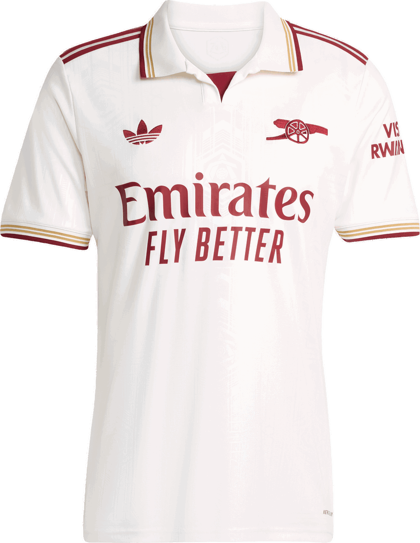 Dres adidas Originals FC Arsenal London 3rd Jersey 2025/26 by adidas Originals Bijela | ji9556