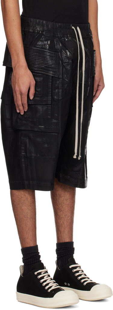 Kratke hlače Rick Owens Rick Owens DRKSHDW Hollywood Creatch Cargo Pods Shorts Crna | DU01E3382 SCF, 1