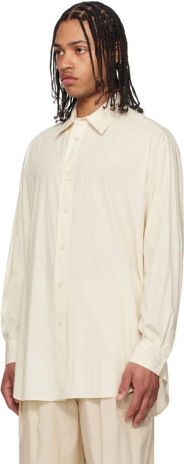 Košulja LEMAIRE Lemaire Loop Button-Up Shirt Bež | SH1169 LF1370, 3