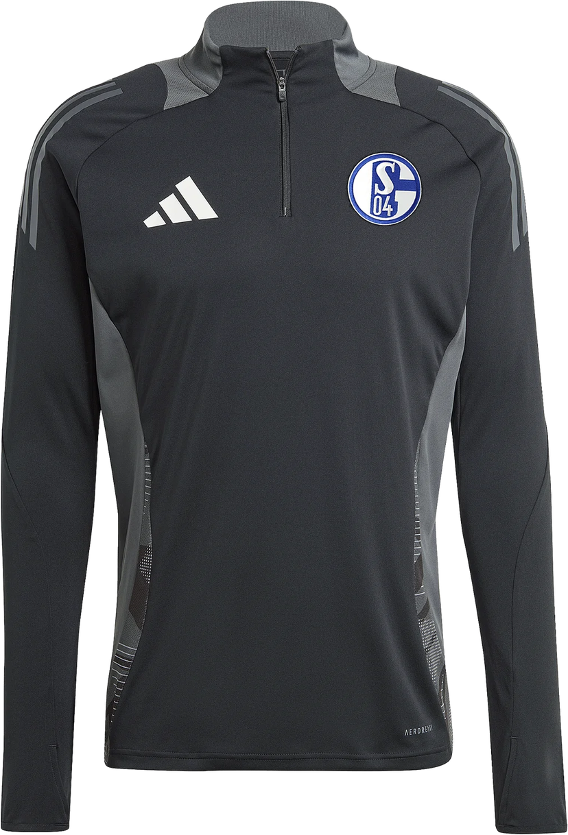 Majica kratkih rukava adidas Originals Schalke 04 TR TOP Crna | 5s04il8257