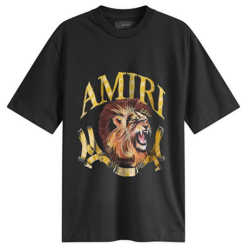 Majica kratkih rukava AMIRI Lion T-Shirt Crna | AMDNSY1086-018
