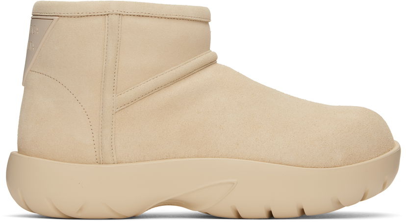 Tenisice i cipele Bottega Veneta Bottega Veneta Snap Ankle Boots Bež | 810717 V1NY1