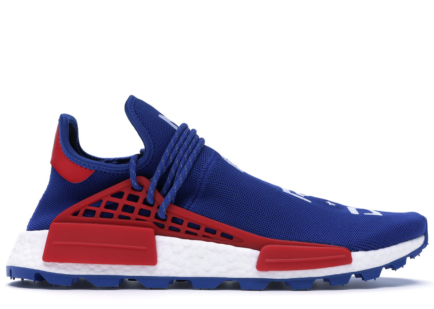 Tenisice i cipele adidas Originals NMD Hu Pharrell x Nerd Blue Plava | EF2682, 0