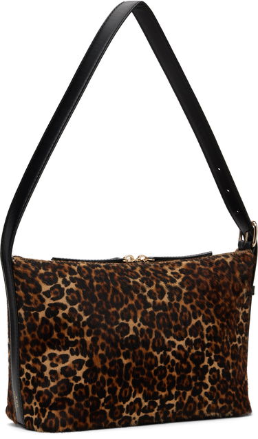 Torba za rame A.P.C. Leopard Print Shoulder Bag Smeđa | PXCAU-F61974, 1