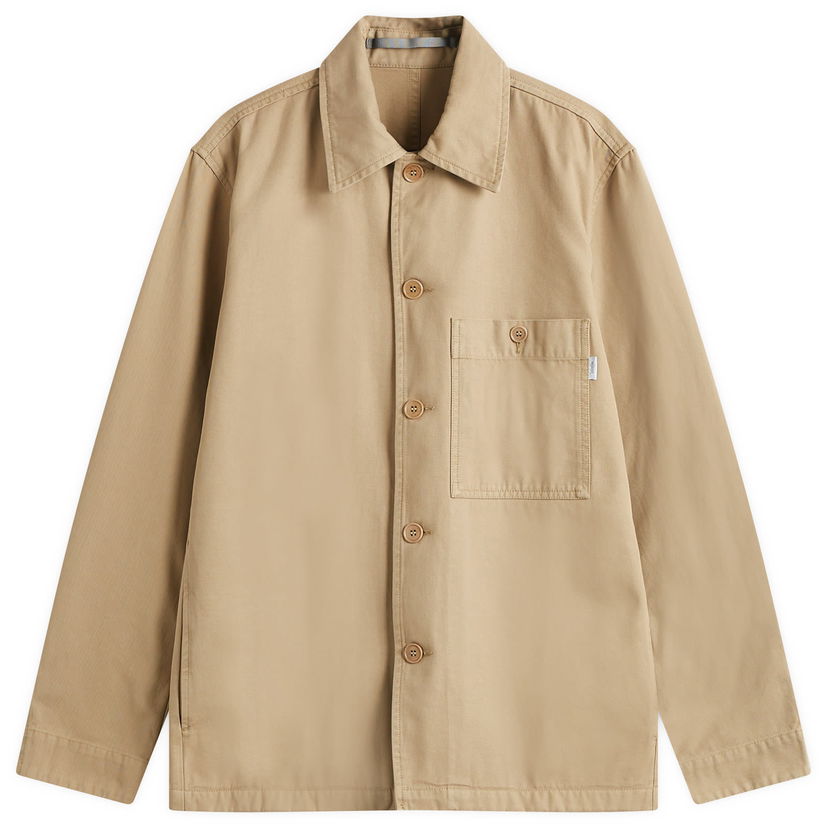 Košulja NORSE PROJECTS Norse Projects Standard Twill Overshirt Bež | N50-0260-966