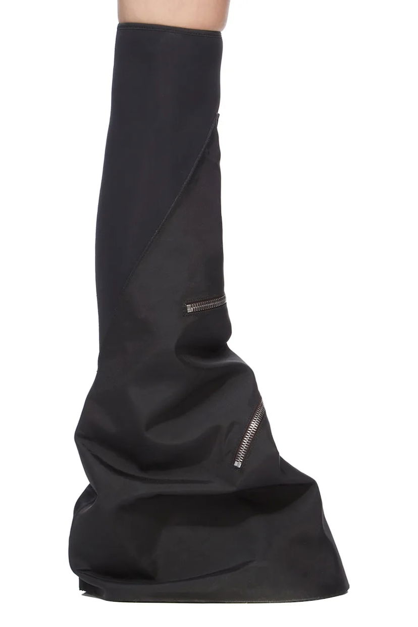 Tenisice i cipele Rick Owens Rick Owens DRKSHDW Cargo Fetish Flat Heel Boots Crna | DS02E7816.NCV