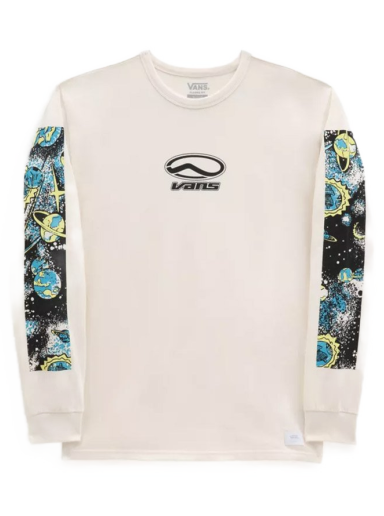 Majica kratkih rukava Vans Anaheim Space Galaxy T-Shirt Bijela | VN0007VD3KS