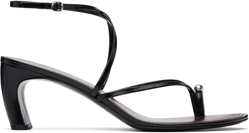 Dodaci Tory Burch Tory Burch Pierced Strappy Heeled Sandals Crna | 169779-006