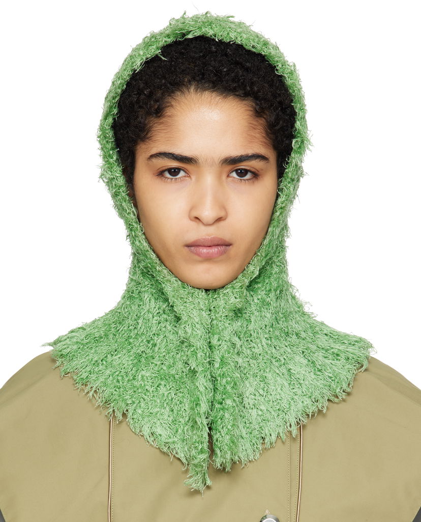 Šal KIKO KOSTADINOV Knitted Hood Zelena | KKWAW24KN12-98