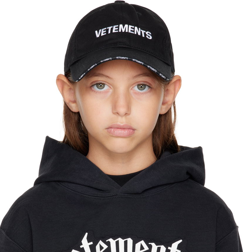 Kapa VETEMENTS Iconic Logo Cap Crna | KA10CA100B