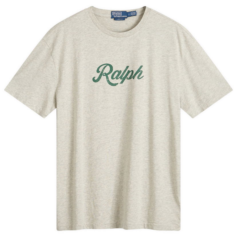 Majica kratkih rukava Polo by Ralph Lauren Large Logo T-Shirt Bež | 710936401004