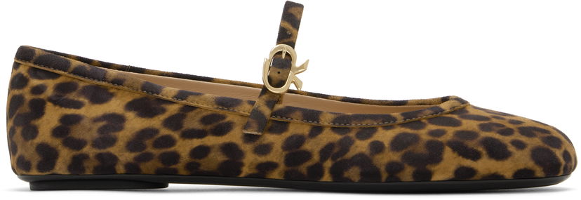 Tenisice i cipele Gianvito Rossi Carla Ballerina Flats Smeđa | G22223-05GOM-CMD