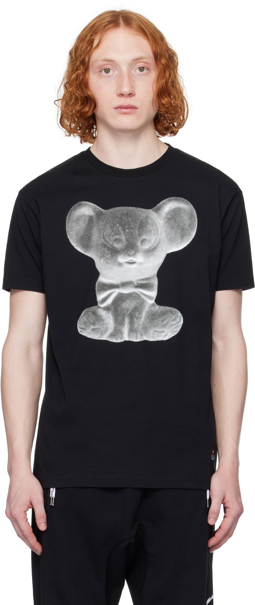 Majica kratkih rukava Vivienne Westwood Vivienne Westwood Mouse Classic T-Shirt Crna | 3G010030-J001M-