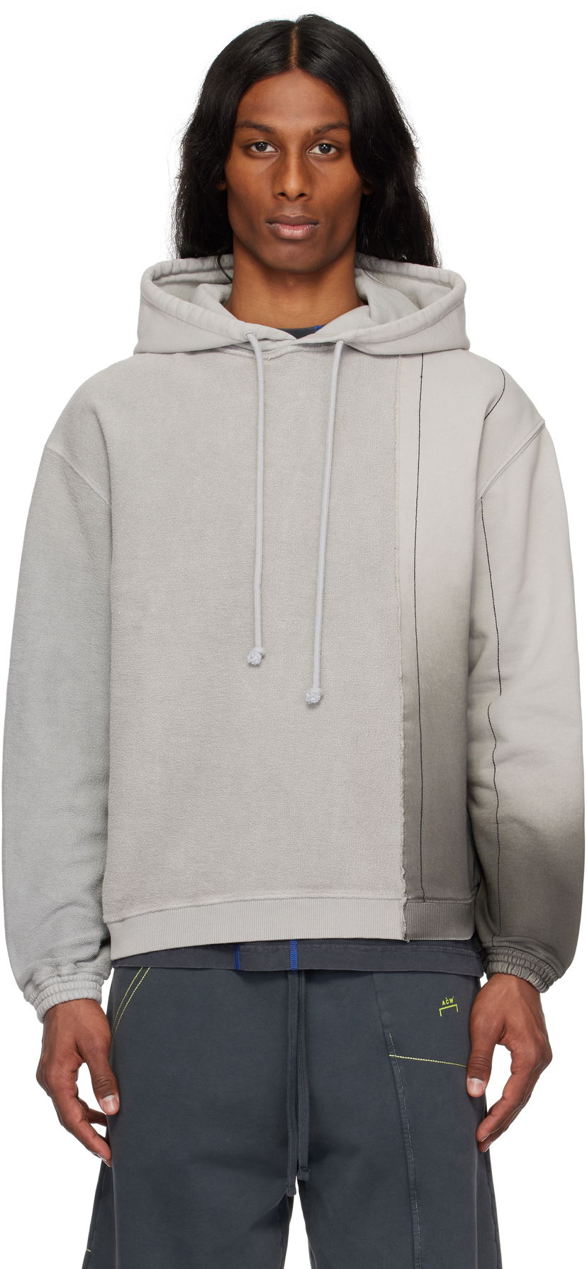 Dukserice A-COLD-WALL* A-COLD-WALL* Dial Panel Hoodie Siva | ACWMW214