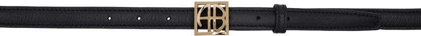 Pojasevi Anine Bing Leather Belt With Metal Buckle Crna | A-12-10461-000