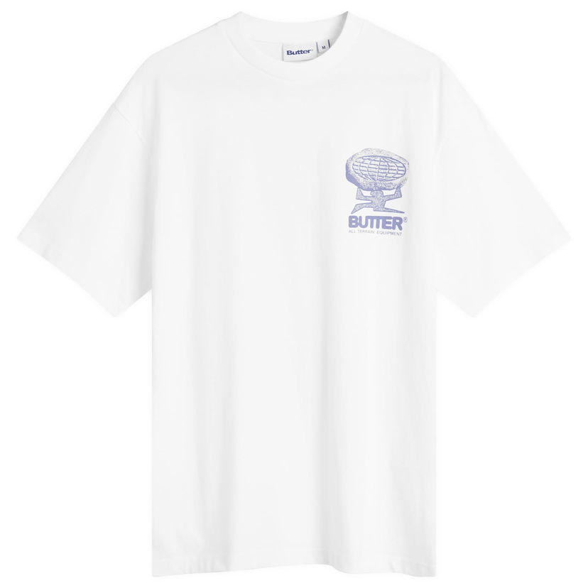 Majica kratkih rukava Butter Goods Terrain Graphic Tee Bijela | BG252107-WHT