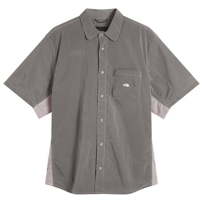 Košulja The North Face Fabric Mix Short Sleeve Shirt Siva | NF0A8CKHA0M